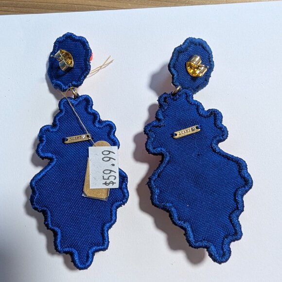 Brand New Fun colorful j. crew dangle earrings - lightweight - Picture 3 of 4